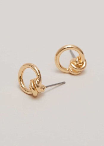 Phase Eight Knot Stud Jewellery Gold USA | 8256791-NB